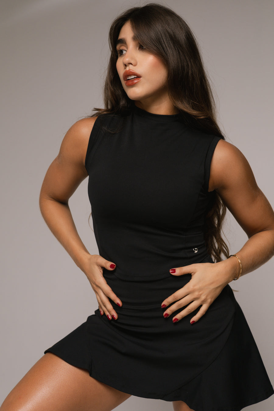 Top Essential – Cuello Alto sin Mangas - detalle